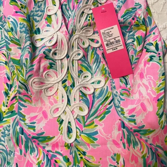 Lilly Pulitzer size 00 dress for summer Gabby stretch shift style NWT - Picture 2 of 7